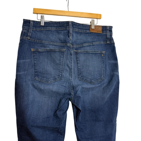 Madewell Curvy High-Rise Skinny Denim Jeans Sz34 Stretch/ Comfy - Picture 9 of 16